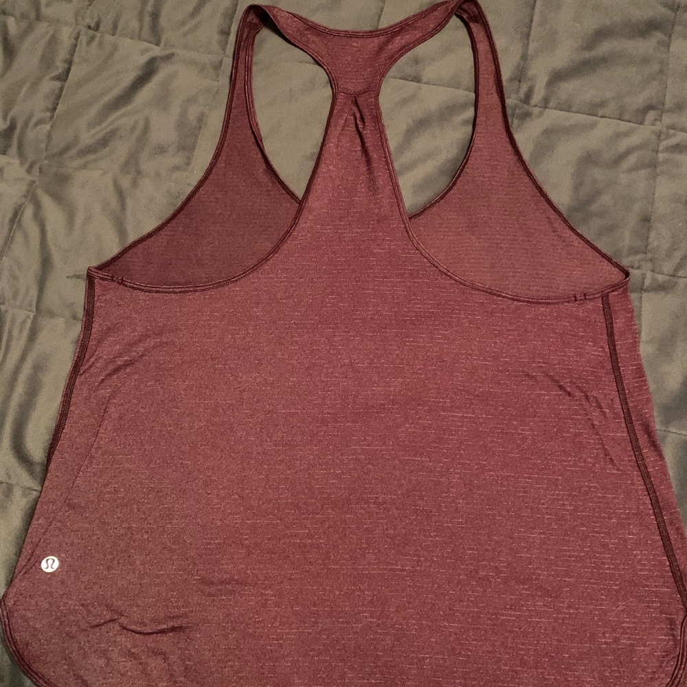 Lululemon Maroon Workout Tank